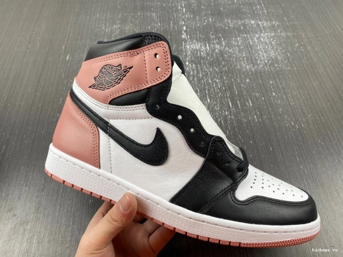 Rep MAX 1 Pink Retro Jordan High Og Rust 861428-101 Nrg Air 0808